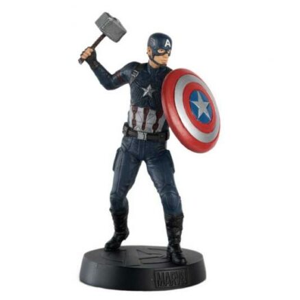 DeAgostini Marvel Movie Collection 20. - Amerika kapitány (kalapáccsal) (csak figura dobozban)