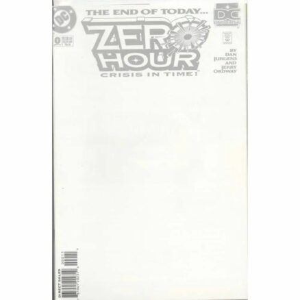 DC Zero Hour - Crisis Time 0