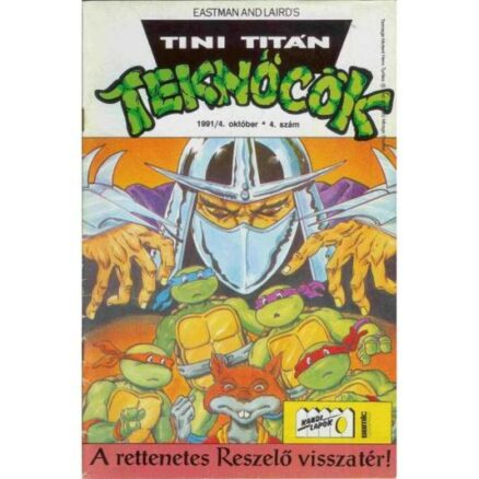 Tini Titán Teknőcök 4. (szépséghibás)