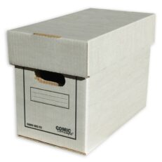 BCW Fehér képregény tárolódoboz (SHORT BOX)