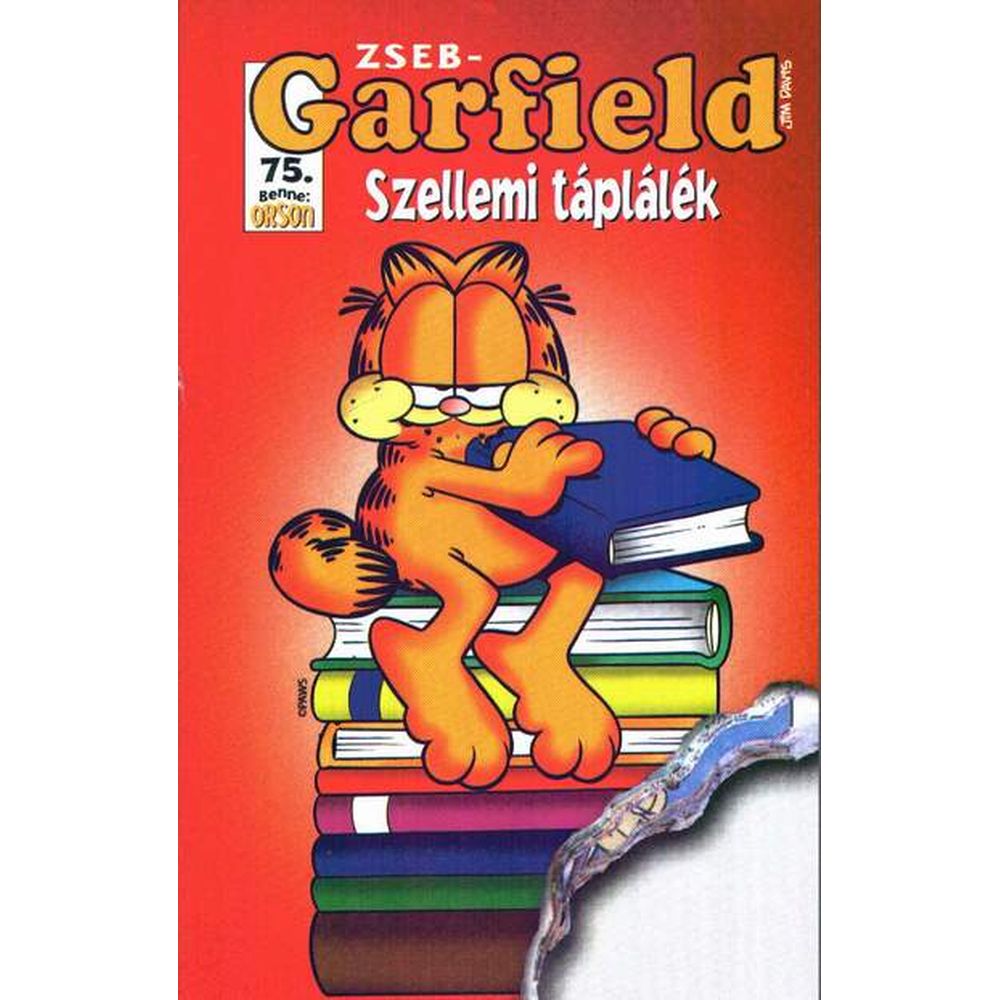 Zseb-Garfield 75. - Szellemi táplálék (szépséghibás)