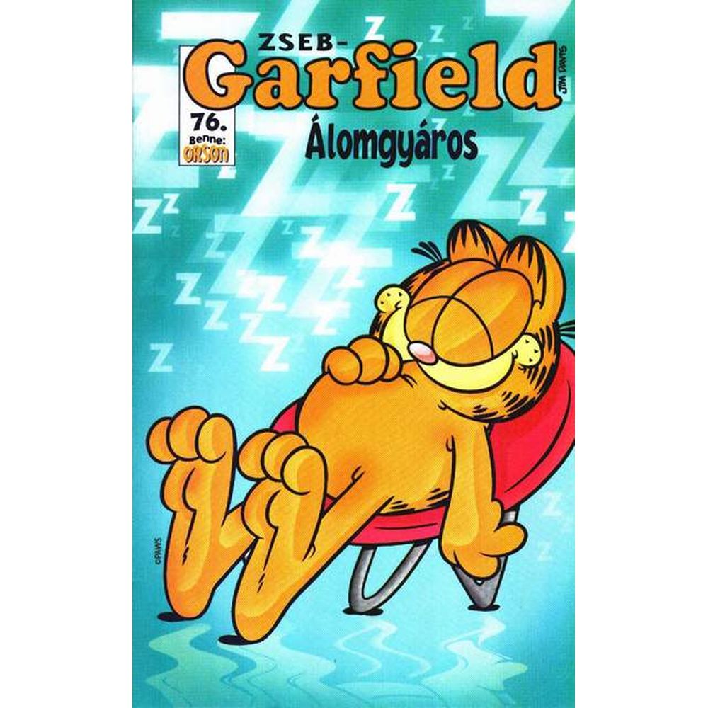 Zseb-Garfield 76. - Álomgyáros (szépséghibás)