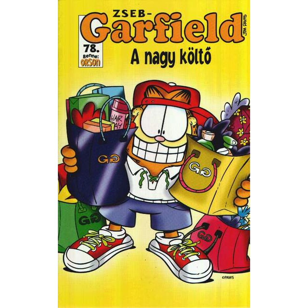 Zseb-Garfield 78. - A nagy költő (szépséghibás)