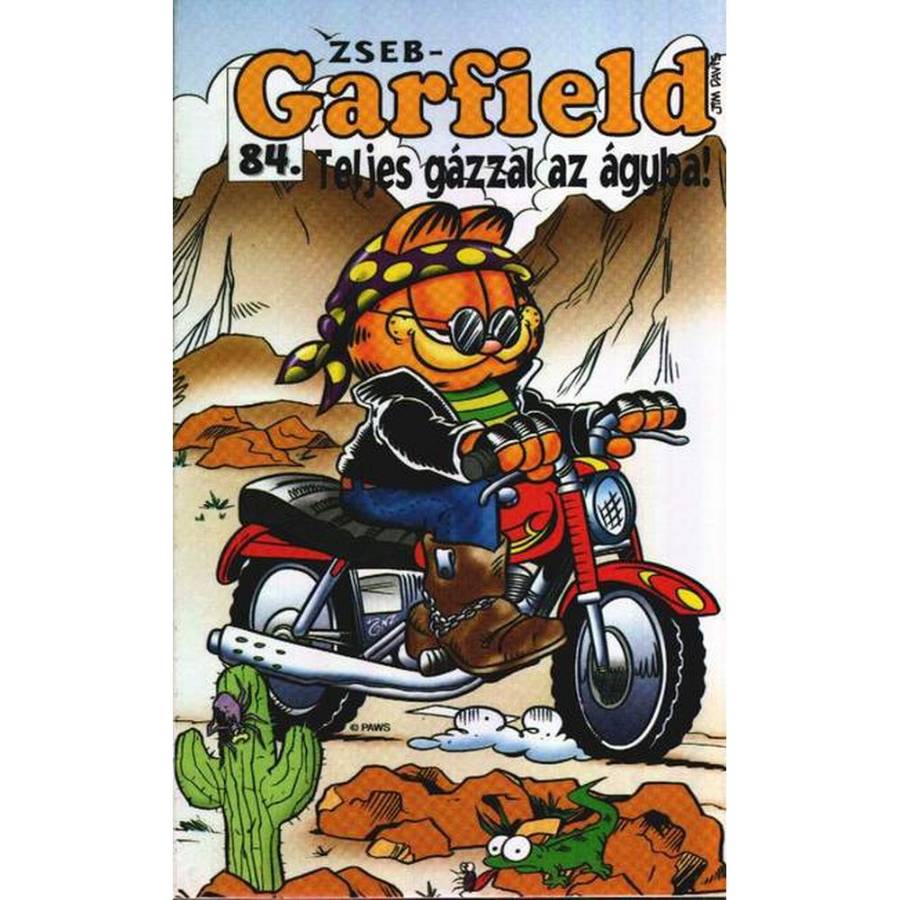 Zseb-Garfield 84. - Teljes gázzal az ágyba! (szépséghibás)