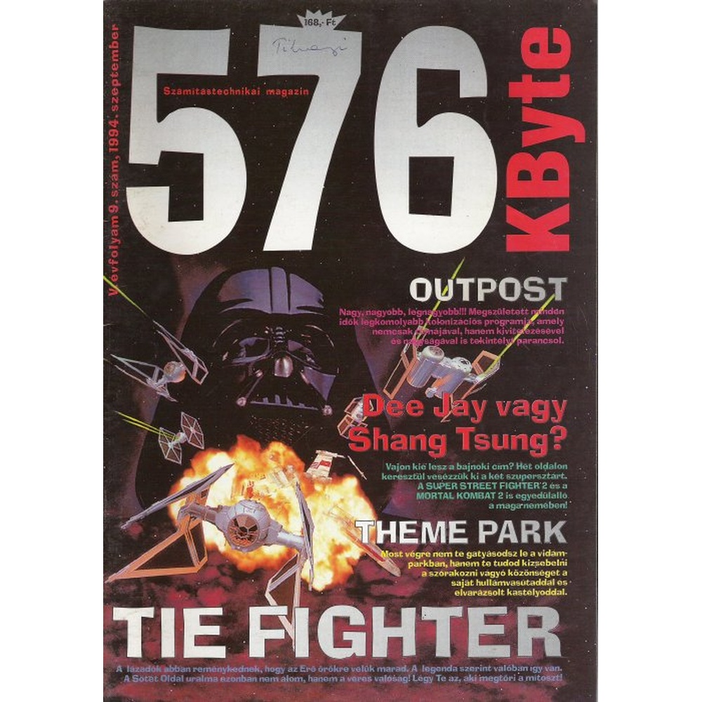 576 Kybte magazin 1994/9. (1994. szeptember) (sérült)