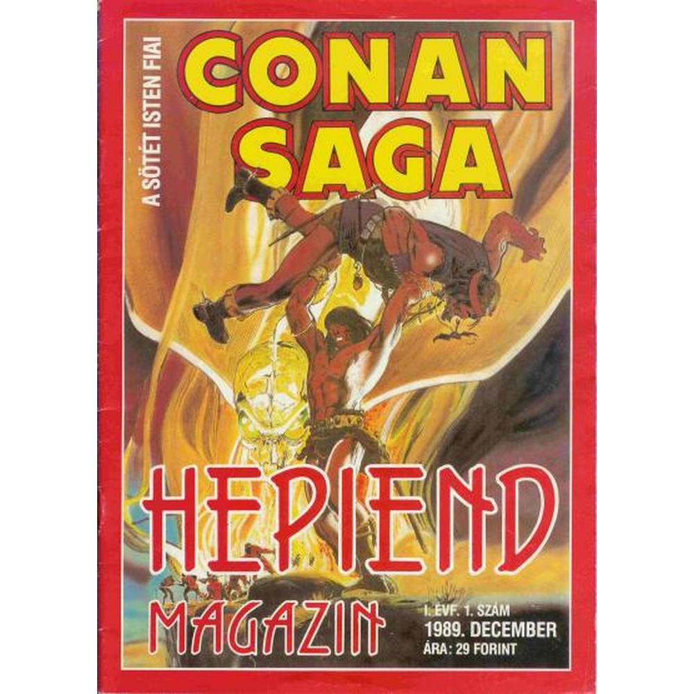 Hepiend magazin I/1. (1989 december) - Conan Saga (szépséghibás)