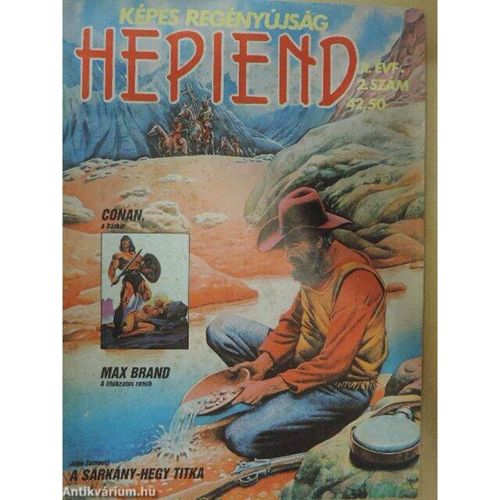 Képes regényújság - Hepiend II/2. (1990) (szépséghibás)