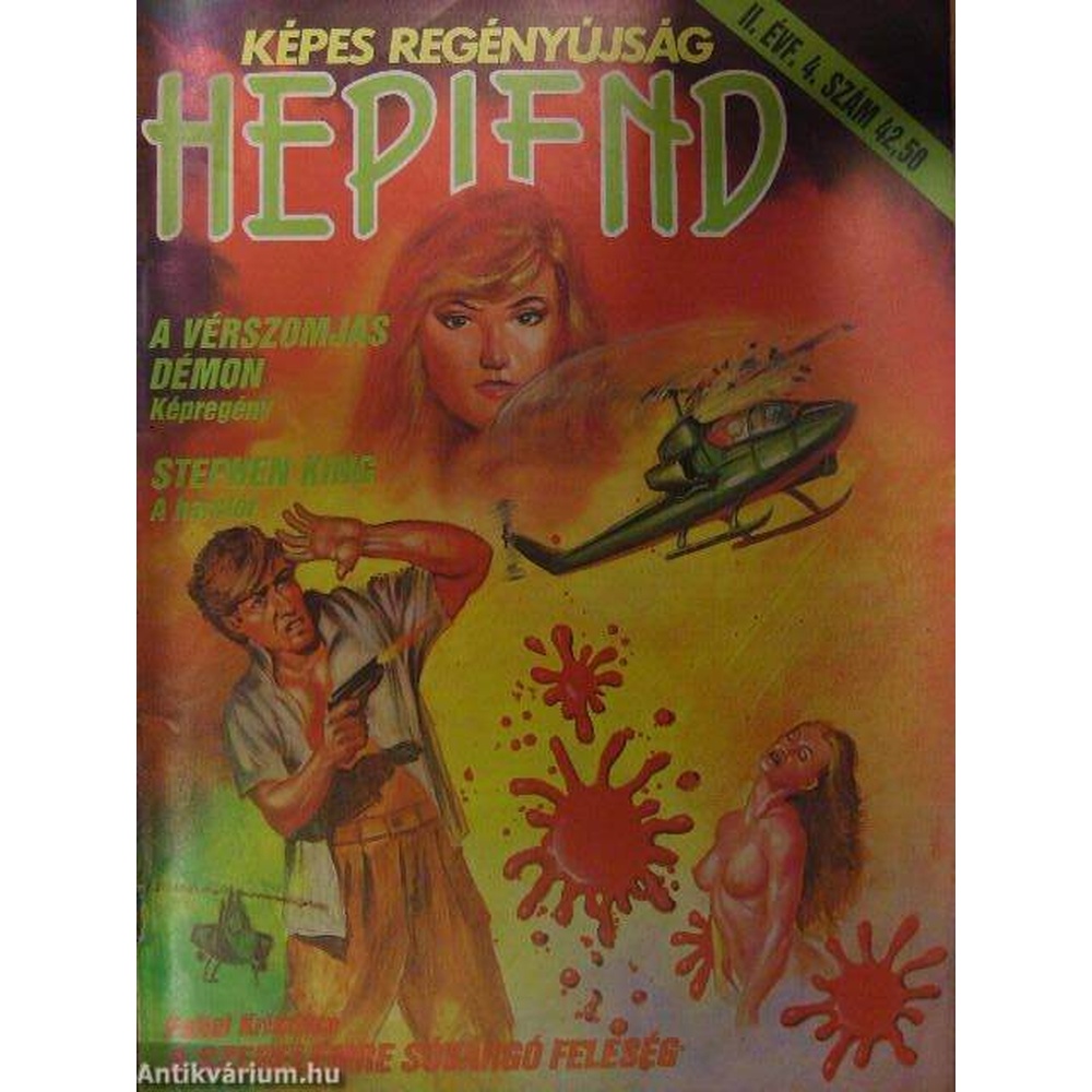 Képes regényújság - Hepiend II/4. (1990) (szépséghibás)