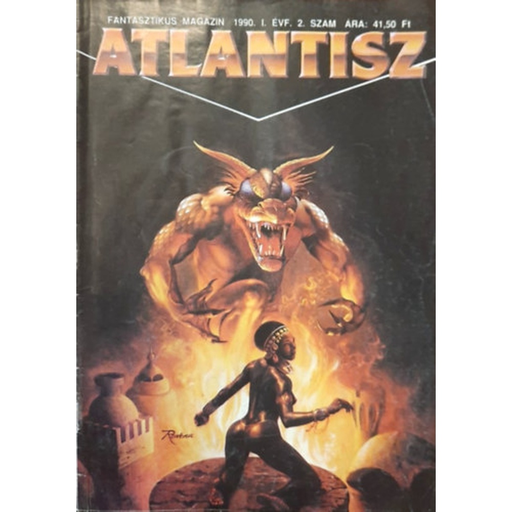 Atlantisz fantasztikus magazin I/2. (1990) (szépséghibás)