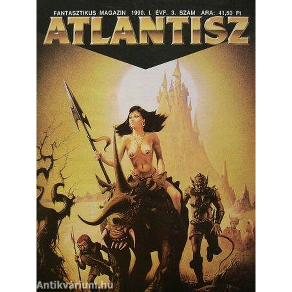 Atlantisz fantasztikus magazin I/3. (1990) (szépséghibás)
