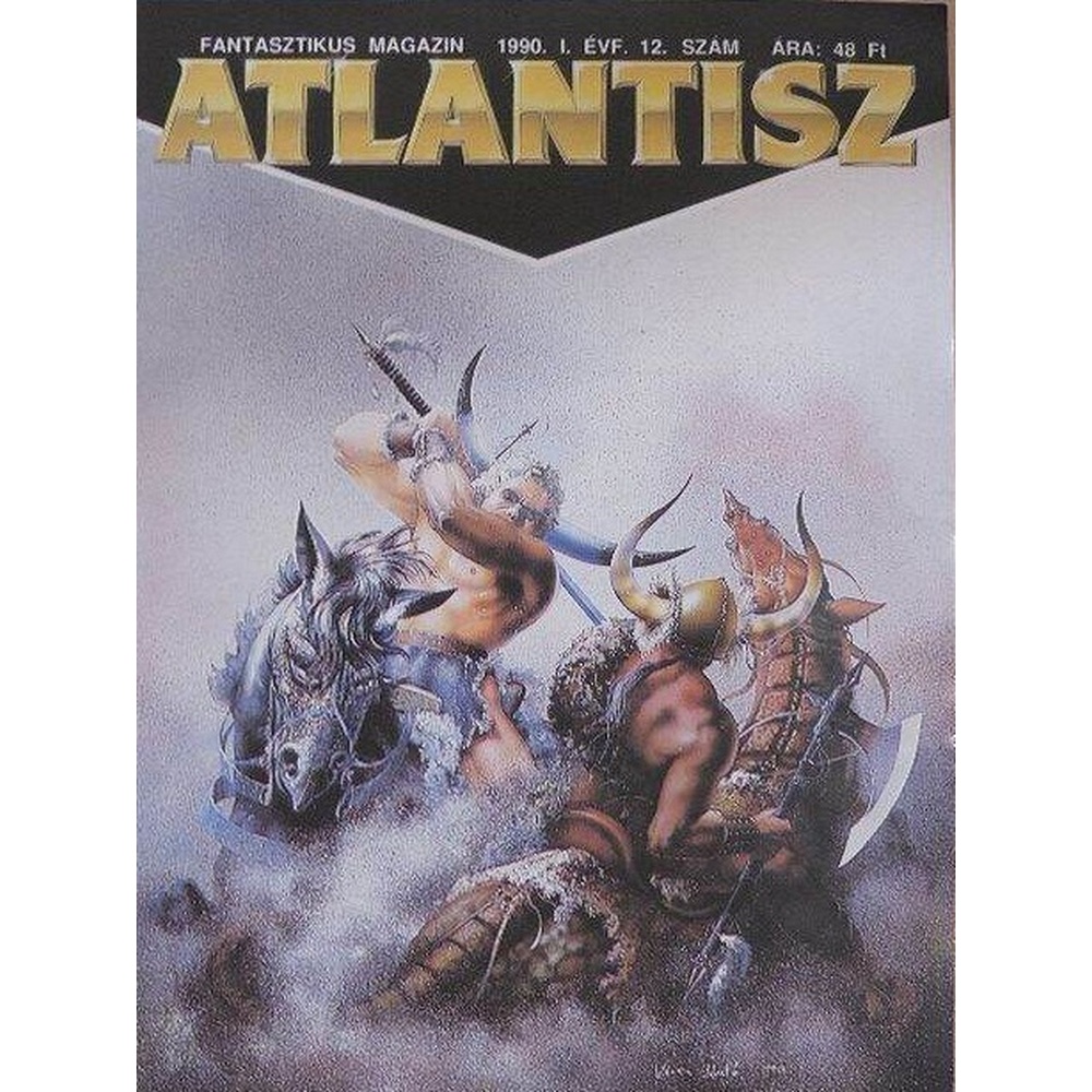Atlantisz fantasztikus magazin I/12. (1990) (szépséghibás)