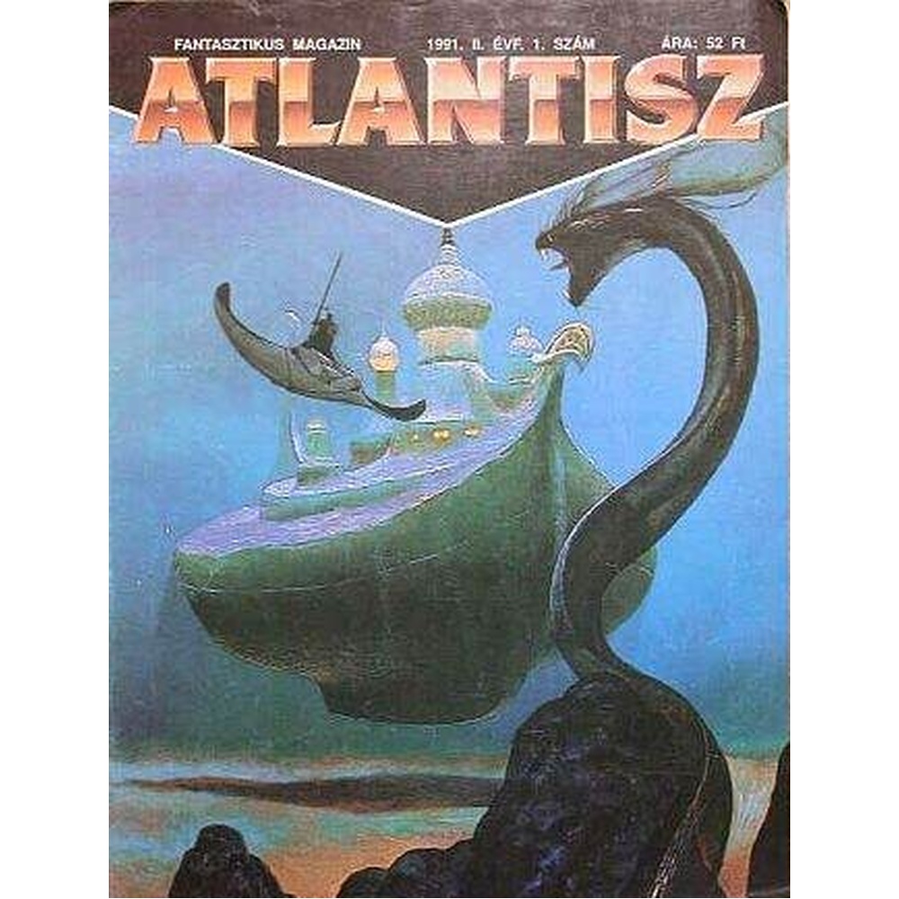 Atlantisz fantasztikus magazin II/1. (1991) (szépséghibás)