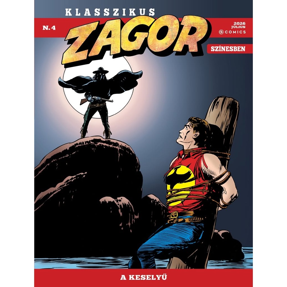 Klasszikus Zagor Színesben 4.- ÚJ ELŐRENDELÉS