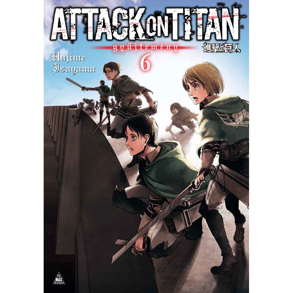 Attack on Titan gyűjtemény 6. - ÚJ ELŐRENDELÉS
