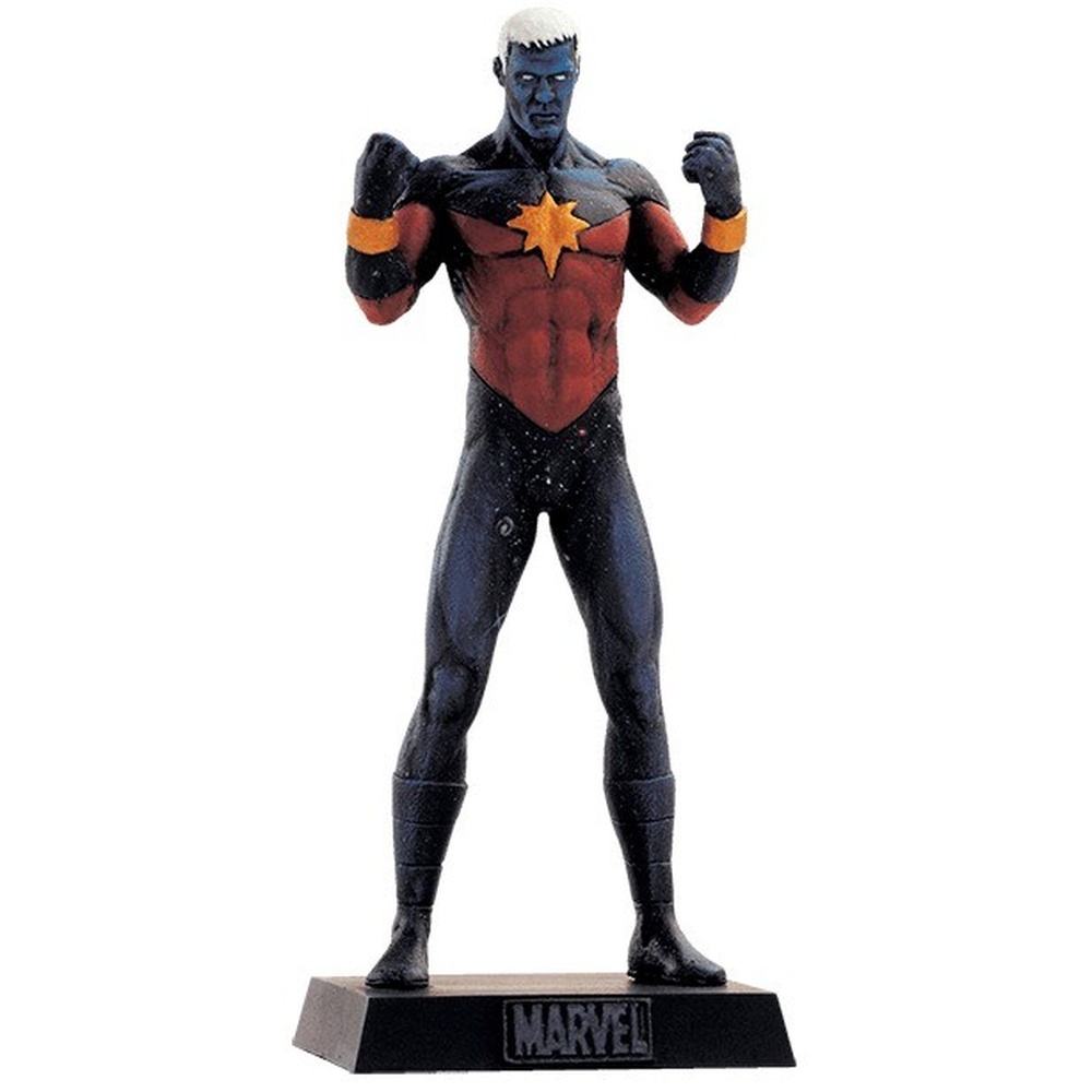 MARVEL figuragyűjtemény 46. - Mar-Vell / Captain Marvel (Genis-Vell) (csak figura)(ólom)