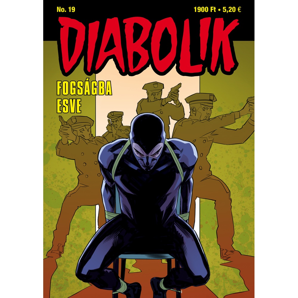 Diabolik 19. - Fogságba esve - ÚJ ELŐRENDELÉS