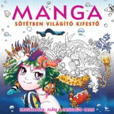 Manga - Sötétben világító kifestő (szépséghibás)