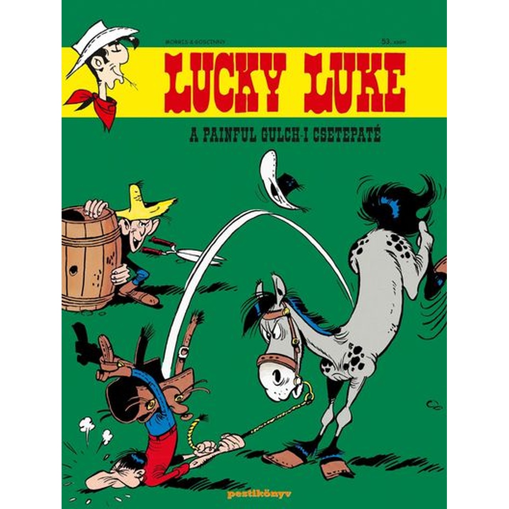Lucky Luke 53 - A Painful Gulch-i csetepaté LIMITÁLT - ÚJ